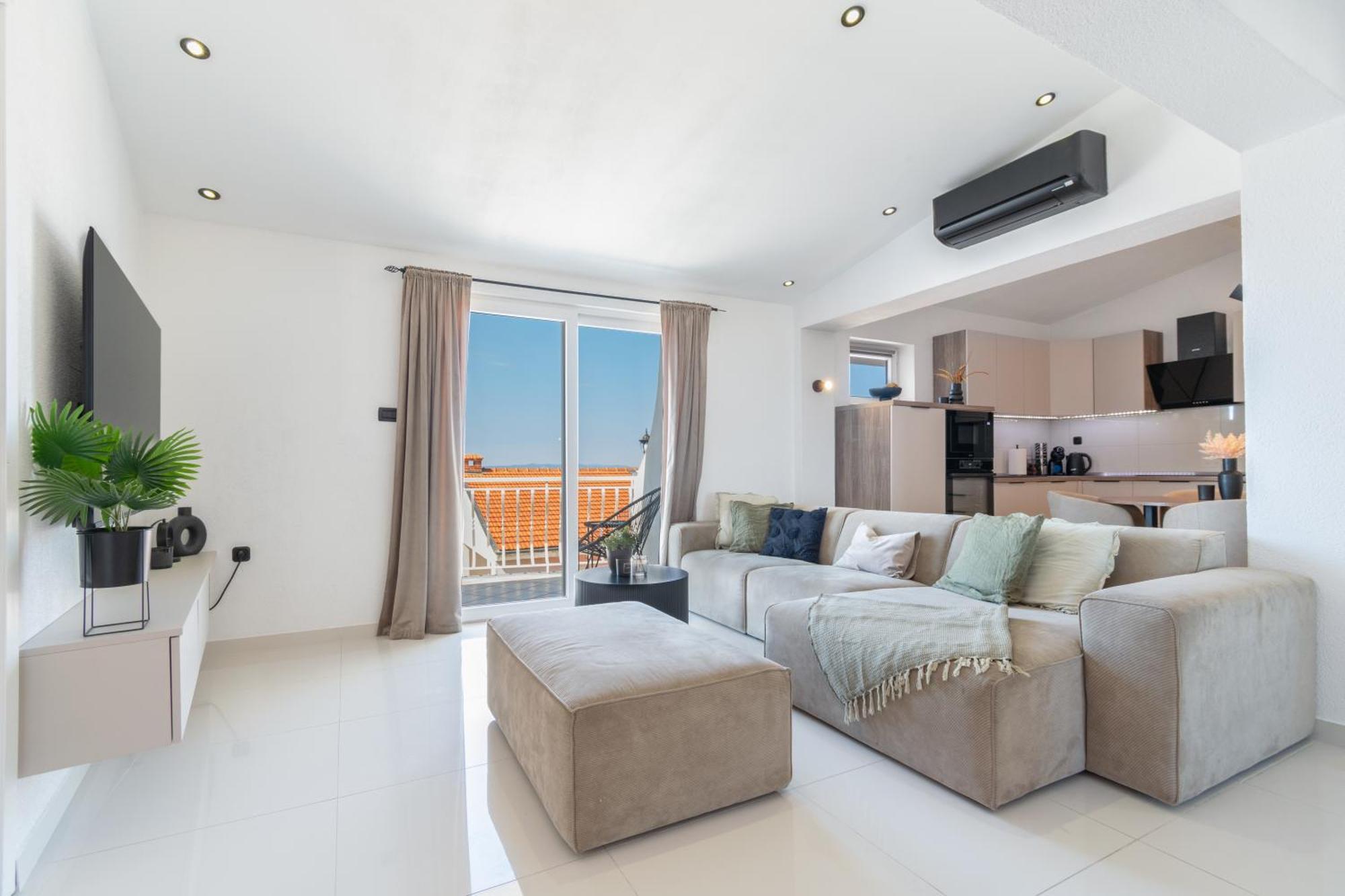 Apartment Makarska City المظهر الخارجي الصورة